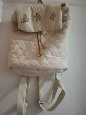 Zara Home x Disney Classic Winnie the Pooh Quilted Backpack / Diaper Bag